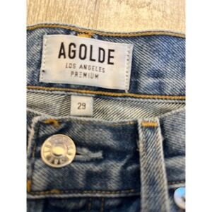 AGOLDE Los Angeles Premium Distressed Ripped Denim Jeans Womens Size 29‎